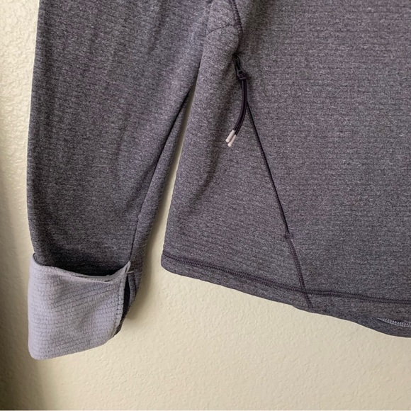 All In Motion Long Sleeve Fleece Zip-up workout top Size Medium - Picture 4 of 8